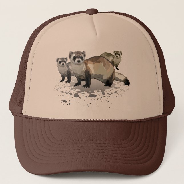 Gorra De Camionero Ferrets (Anverso)