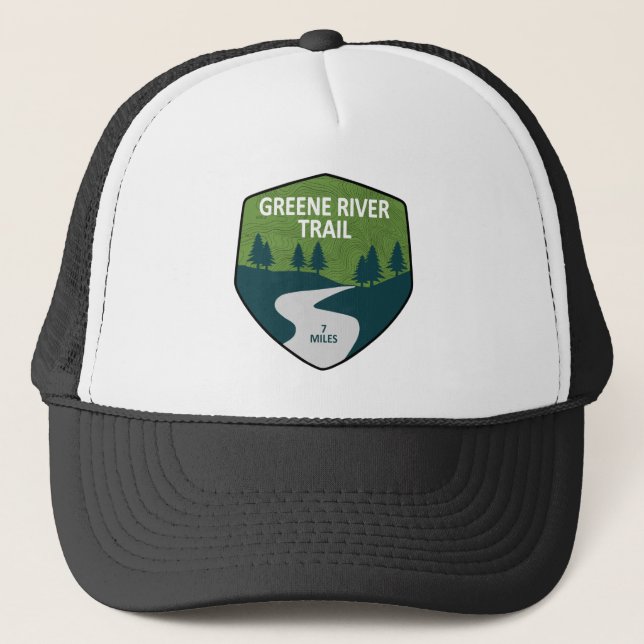 Gorra De Camionero Ferrocarril del río Greene Pennsylvania (Anverso)