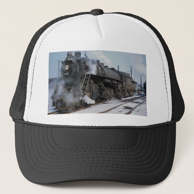 Gorra De Camionero Ferrocarril occidental del tronco magnífico, (Anverso)
