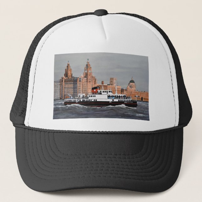 Gorra De Camionero Ferry, cruzar el Mersey.JPG (Anverso)