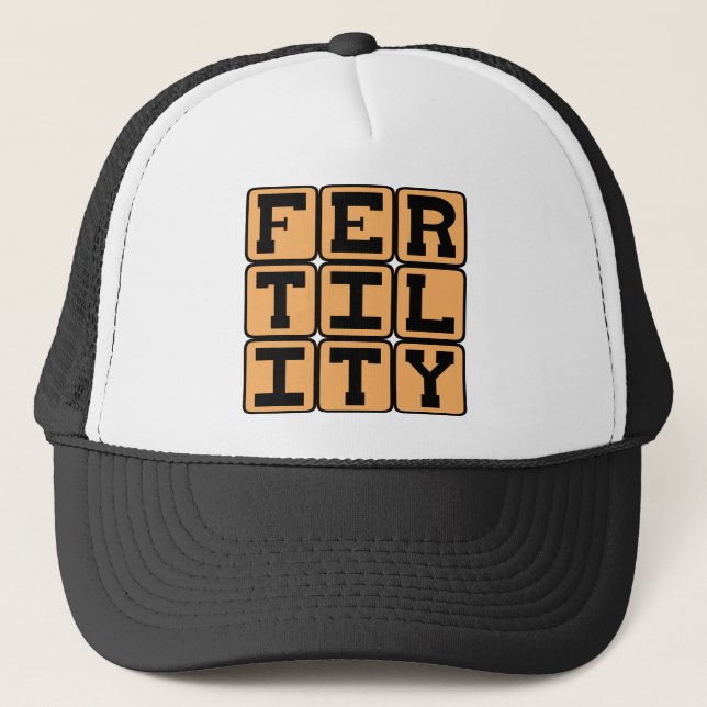 Gorra De Camionero Fertilidad, Anuncio de Embarazo (Anverso)