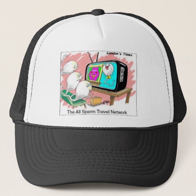 Gorra De Camionero Fertilization Travel Network (Anverso)