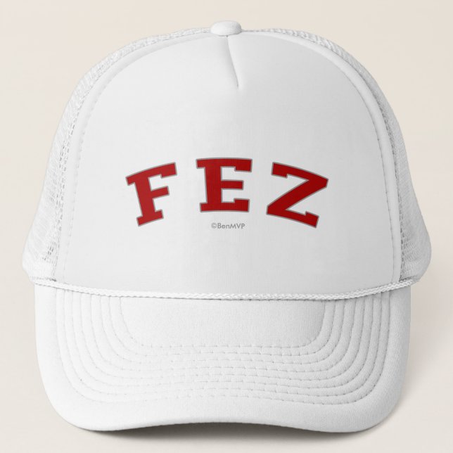 Gorra De Camionero Fes (Anverso)