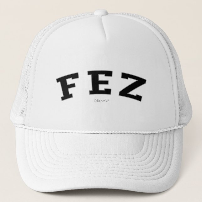 Gorra De Camionero Fes (Anverso)