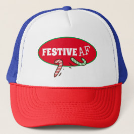Gorra De Camionero Festividad AF Funny Holiday