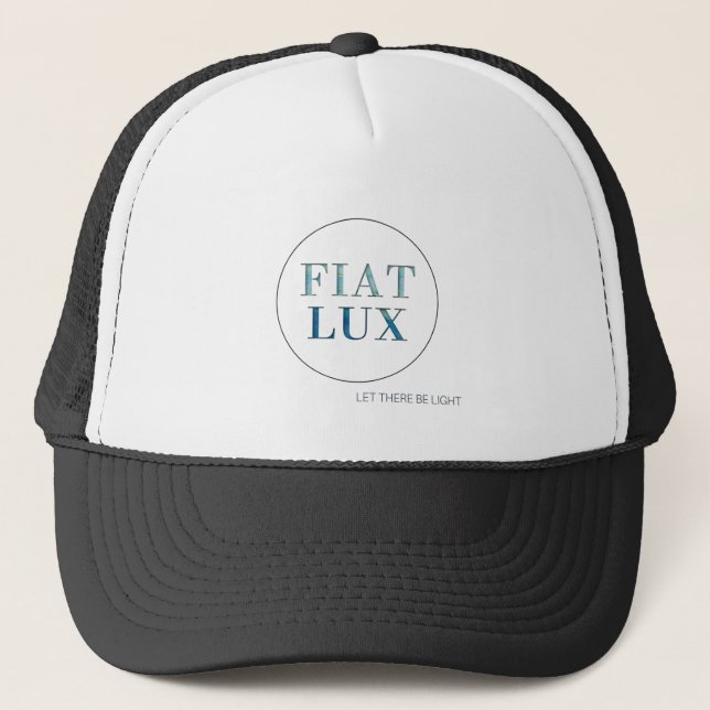 Gorra De Camionero FIAT LUX | Que haya luz (Anverso)