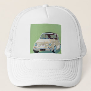 Gorra De Camionero Fiat verde 500