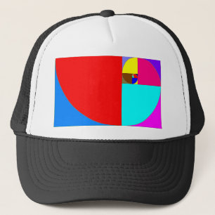 Gorra De Camionero Fibonacci espiral