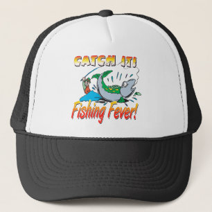 Gorra De Camionero Fiebre de la pesca