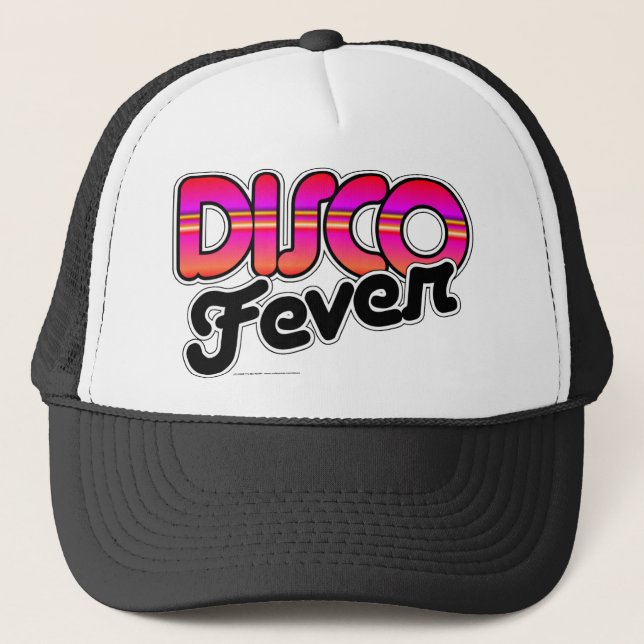 Gorra De Camionero Fiebre del disco (Anverso)
