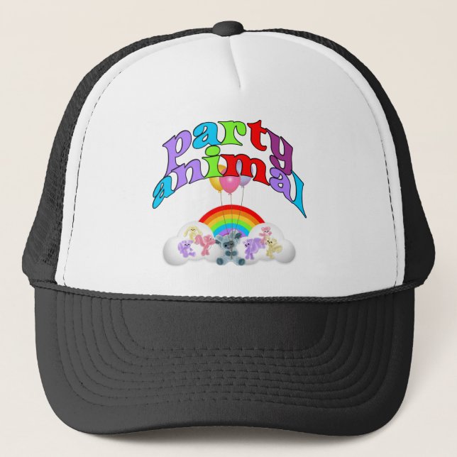 Gorra De Camionero Fiesta Animal Fun (Anverso)