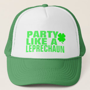 Gorra De Camionero Fiesta como un Leprechaun