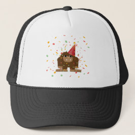 Gorra De Camionero Fiesta de confeti Sasquatch