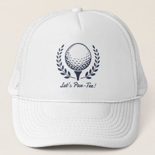 Gorra De Camionero Fiesta de cumpleaños de golf elegante
