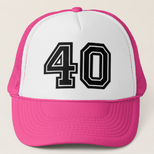 Gorra De Camionero Fiesta de cumpleaños número 40