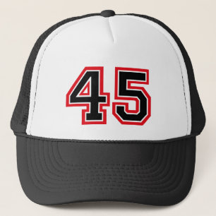 Gorra De Camionero Fiesta de cumpleaños número 45