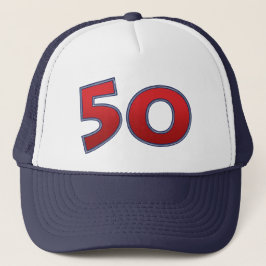Gorra De Camionero Fiesta de cumpleaños número 50