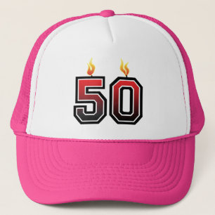 Gorra De Camionero Fiesta de cumpleaños número 50