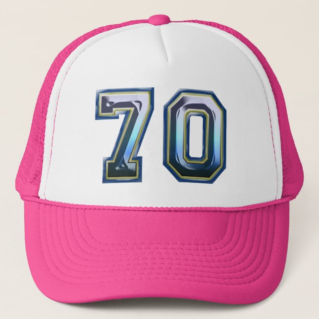 Gorra De Camionero Fiesta de cumpleaños número 70 de Guay (Anverso)
