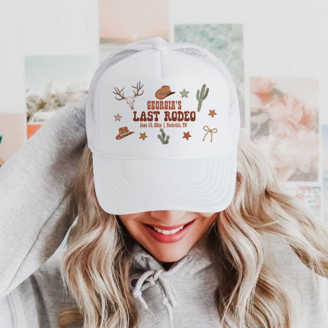 Gorra De Camionero Fiesta de Despedida de Soltera con Tema Occidental (Subido por el creador)