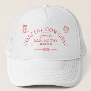 Gorra De Camionero Fiesta de Despedida de Soltera de Vaquera Costera