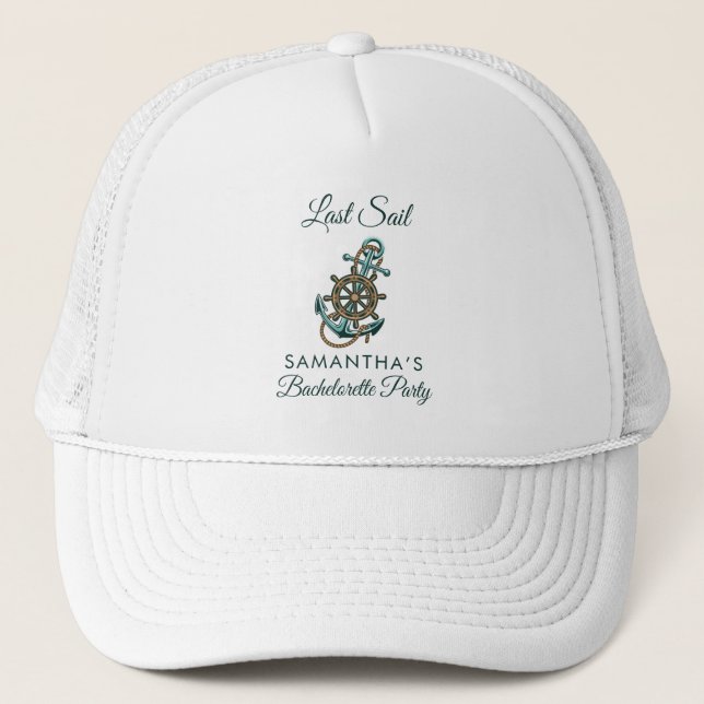 Gorra De Camionero Fiesta de Despedida de Soltera del Último Velo de  (Anverso)