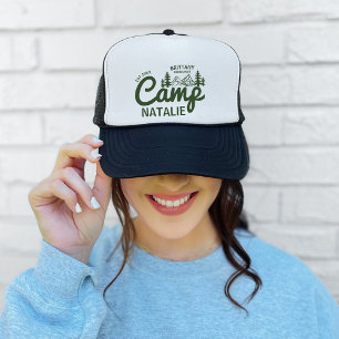 Gorra De Camionero Fiesta de Despedida de Soltera Personalizada Camp 