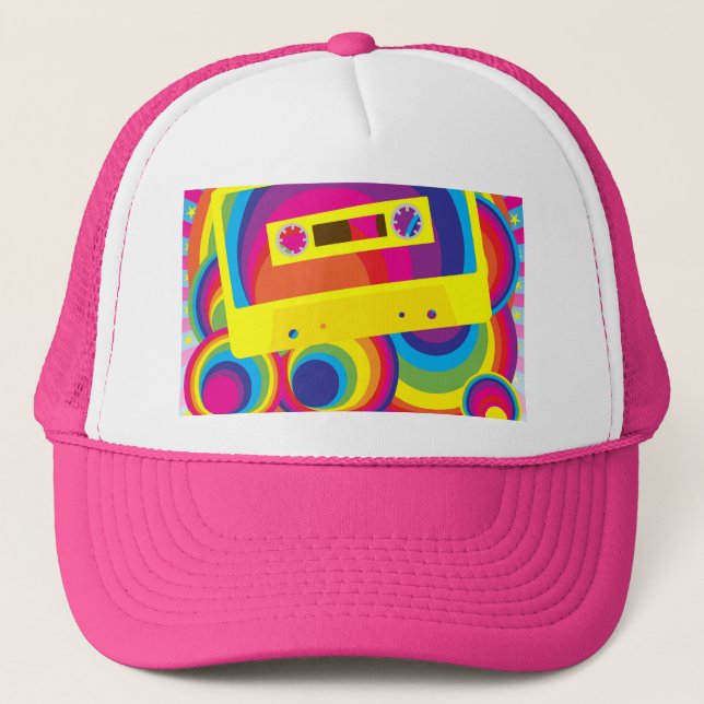 Gorra De Camionero Fiesta de disco (Anverso)