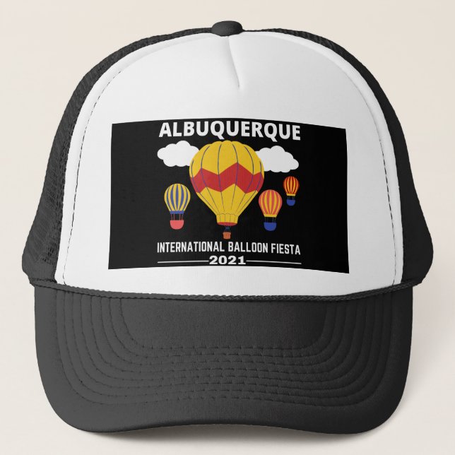 Gorra De Camionero Fiesta de globo de Albuquerque (Anverso)