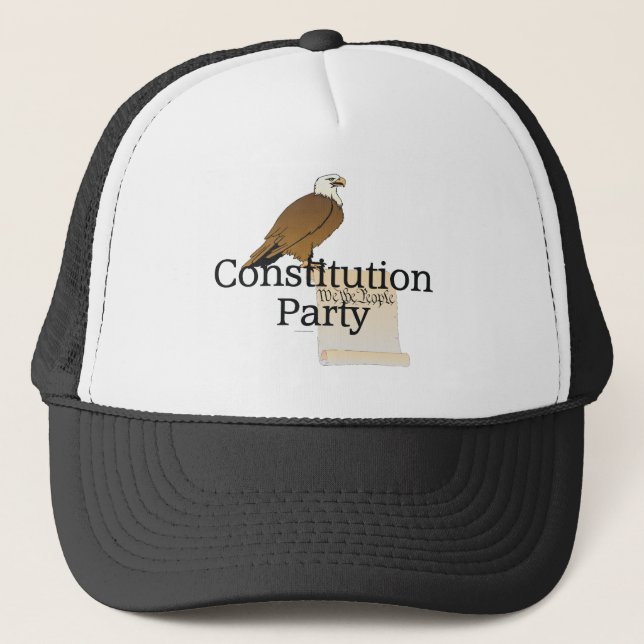 Gorra De Camionero Fiesta de la constitución de la CAMISETA (Anverso)
