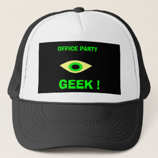 GORRA DE CAMIONERO ¡FIESTA DE OFICINA, GEEK!