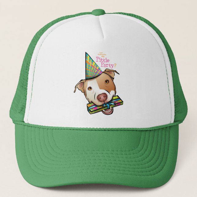 Gorra De Camionero Fiesta de Pittie (Anverso)