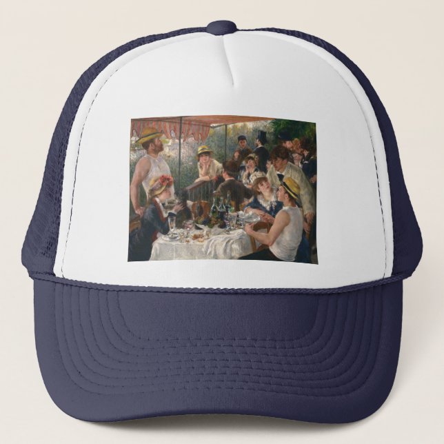 Gorra De Camionero Fiesta de Renoir French Luncheon Boating (Anverso)