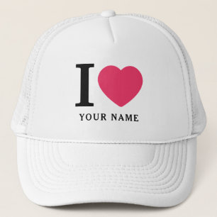 Gorra De Camionero Fiesta de Soltera con Nombre Moderno Simple I Hear