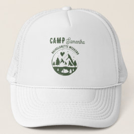 Gorra De Camionero Fiesta de Soltera en el Campamento de Fin de Seman