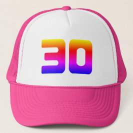 Gorra De Camionero Fiesta del Orgullo 30 de Cumpleaños