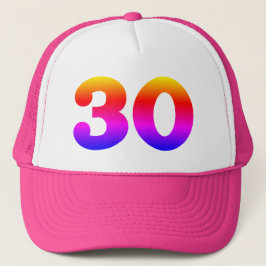 Gorra De Camionero Fiesta del Orgullo 30 de Cumpleaños