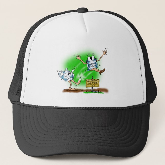Gorra De Camionero Fiesta del té (Anverso)