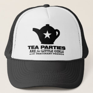 Gorra De Camionero fiesta del té - las fiestas del té están para l