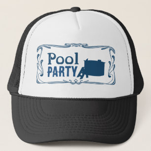 GORRA DE CAMIONERO FIESTA EN LA PISCINA
