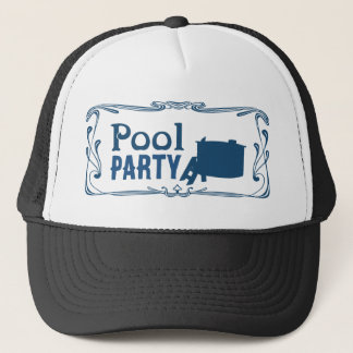 GORRA DE CAMIONERO FIESTA EN LA PISCINA