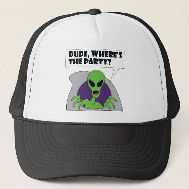 Gorra De Camionero Fiesta EXTRANJERO (Anverso)