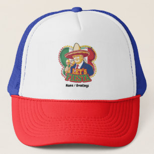 Gorra De Camionero Fiesta graciosa Trump Cinco De Mayo