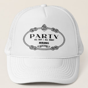 GORRA DE CAMIONERO FIESTA MYKONOS