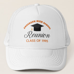 Gorra De Camionero Fiesta naranja de secundaria de sindicatos Person