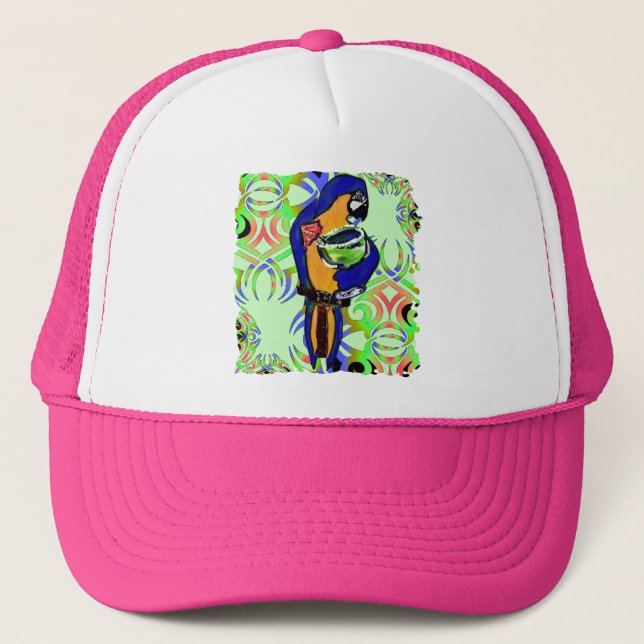 GORRA DE CAMIONERO FIESTA PARROT (Anverso)