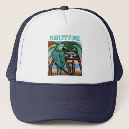 Gorra De Camionero Fiesta Parrots