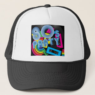 Gorra De Camionero Fiesta retro 80