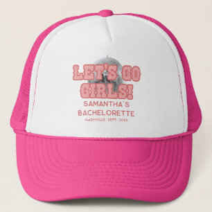 Gorra De Camionero Fiesta Retro de Chicas Solteras Disco
