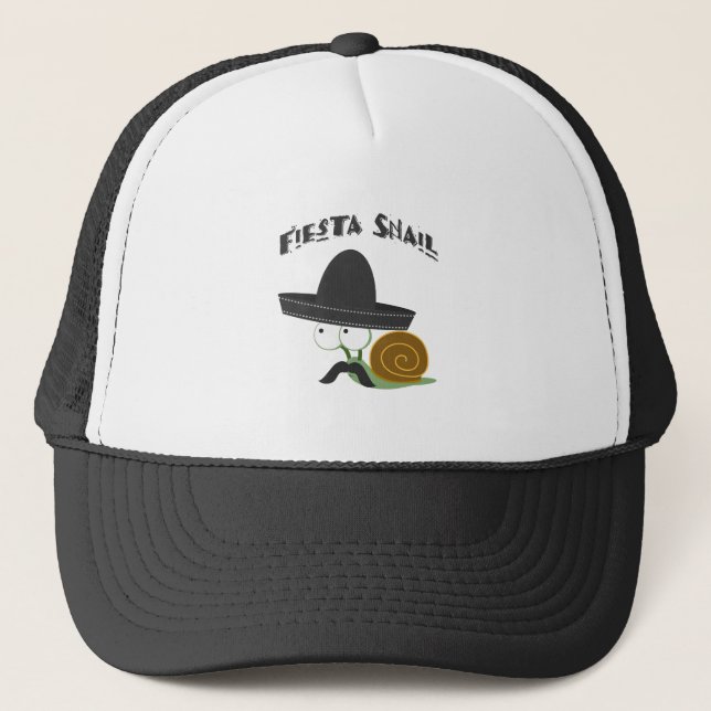 Gorra De Camionero Fiesta Snail (Anverso)